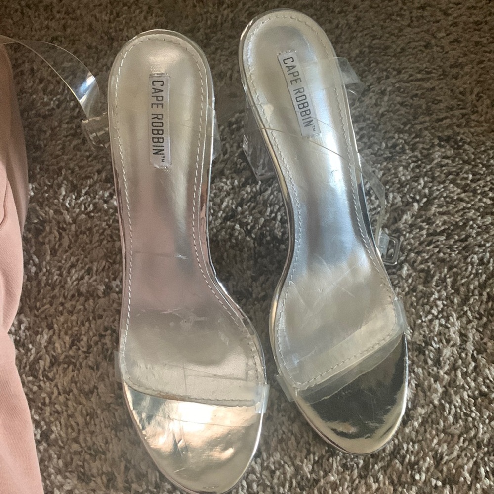 Acrylic Heels Straps